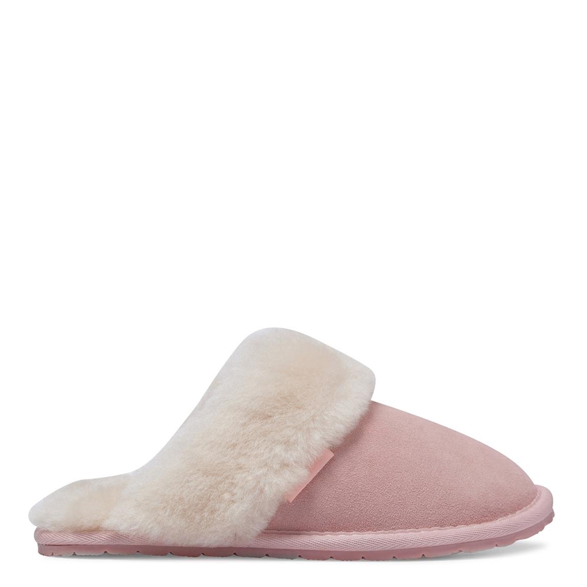 Women's Pink Sheepskin Mule Slipper main product photo