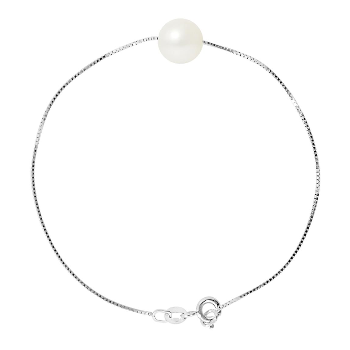 Natural White Silver Freshwater Peal Bracelet main product photo