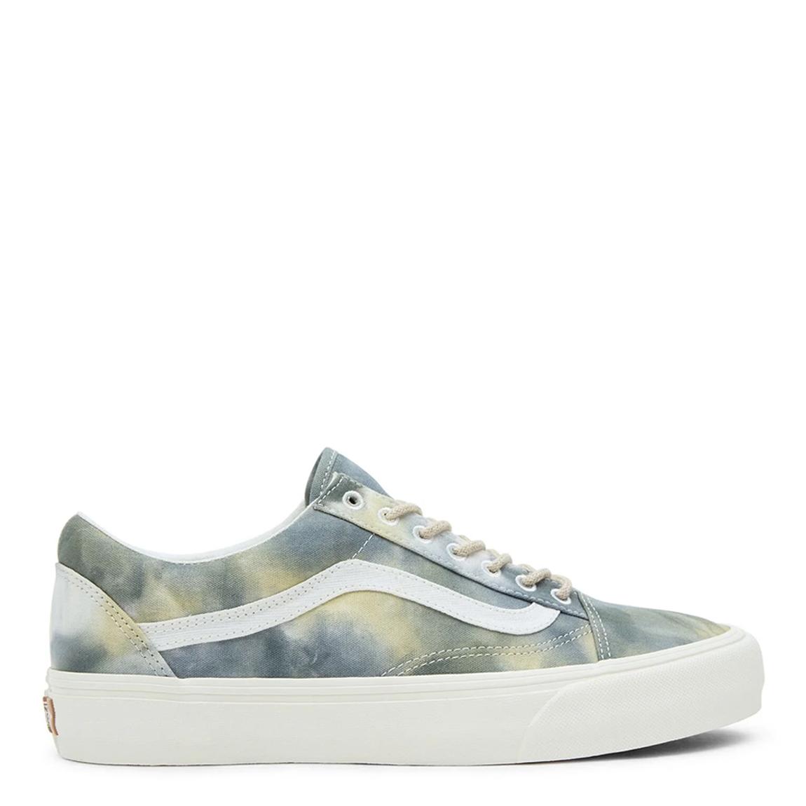 Women Green Tie Dye UA Old Skool Trainers main product photo
