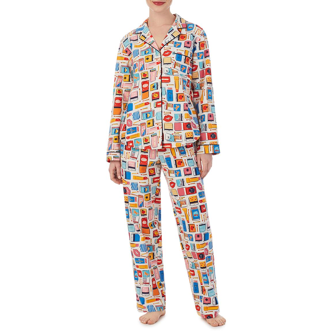 Multi Print Long Notch Pj Set main product photo