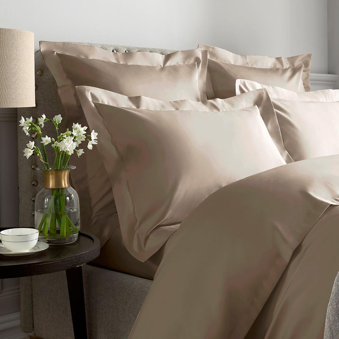 1000TC Oxford Pillowcase, Flax main product photo