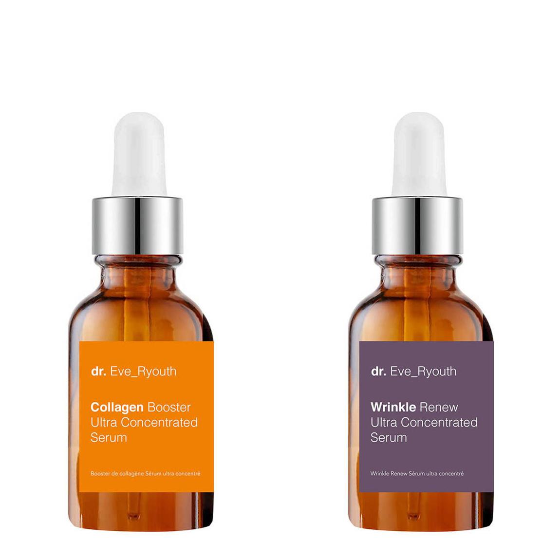 Collagen Booster & Wrinkle Renew Serum Duo main product photo