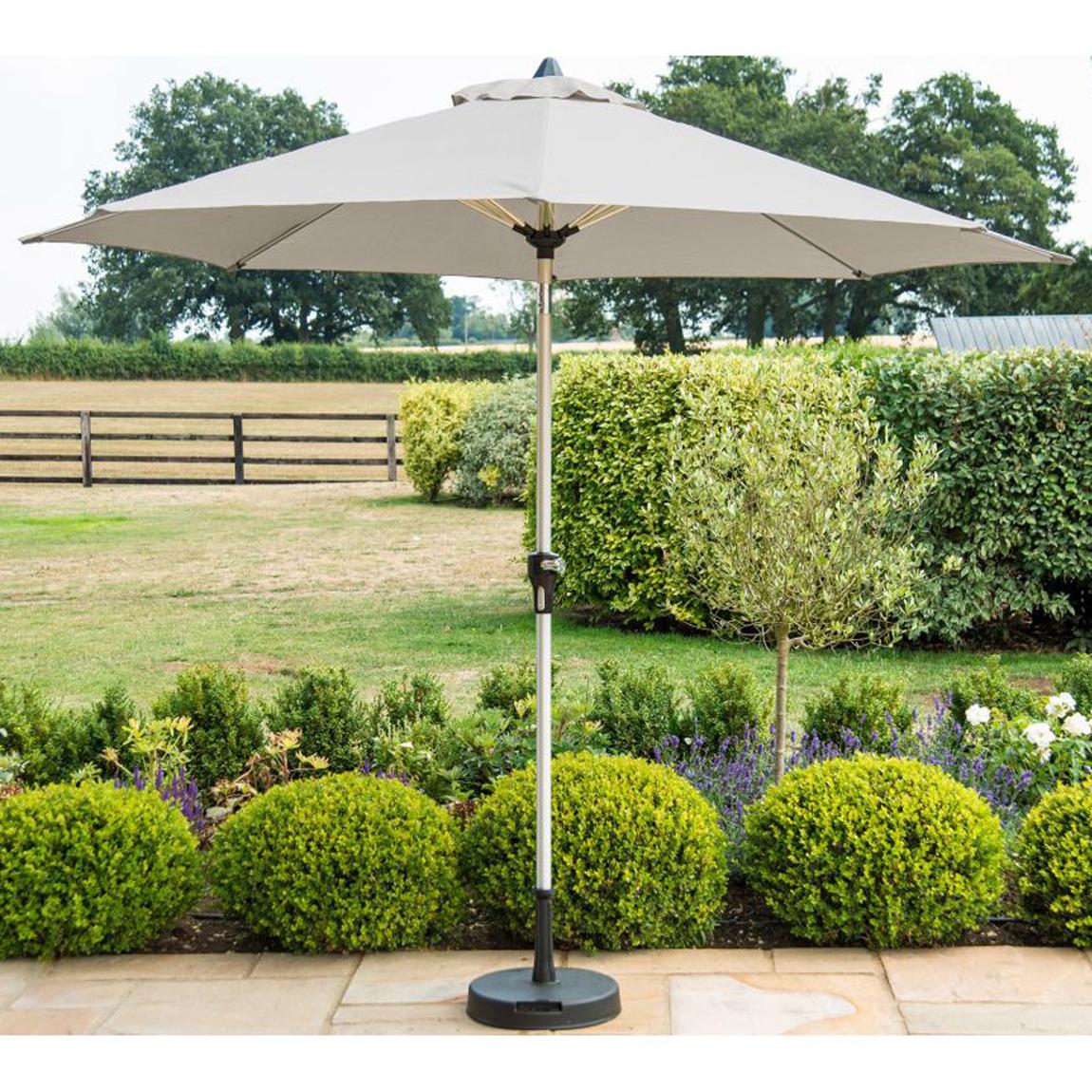 Parasol Round 3M Grey main product photo