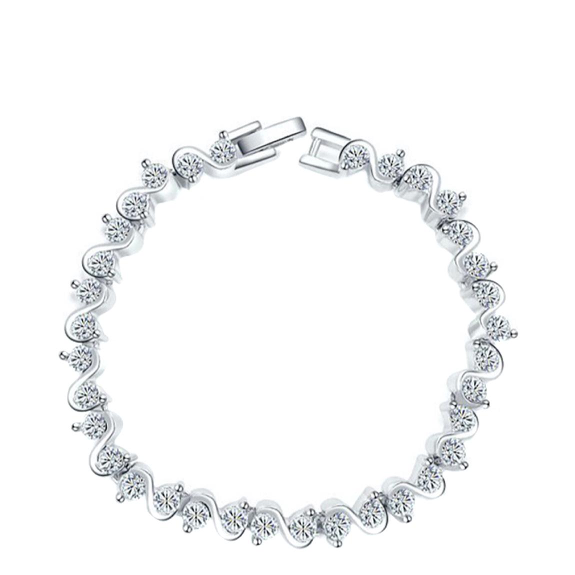 Elegant Bracelet with Swarovski Crystals main product photo