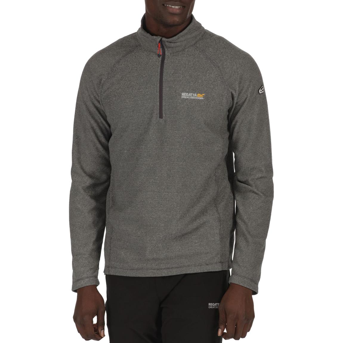 Grey Lightweight Half Zip Fleece main product photo