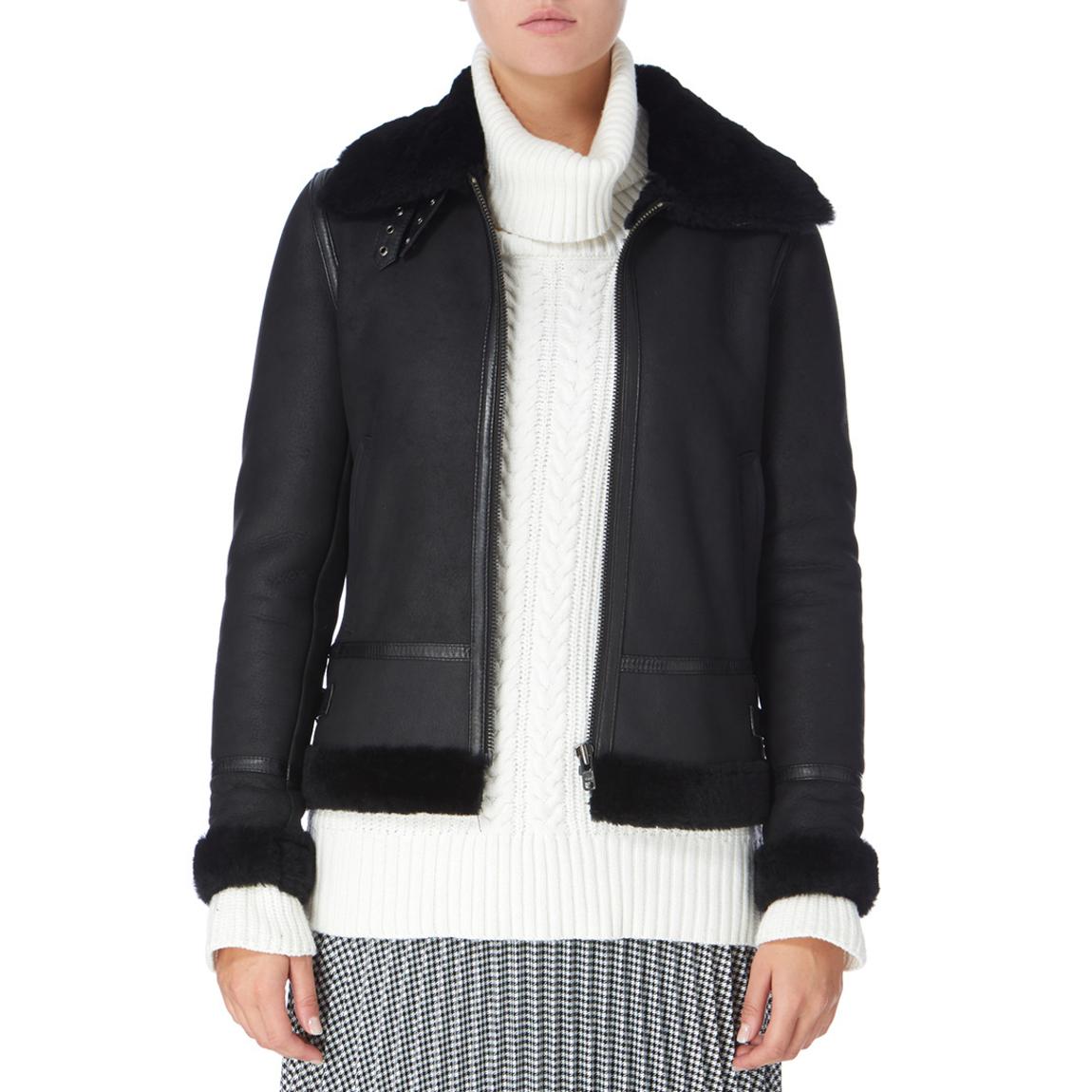 Black Flying Merino Bomber Jacket main product photo