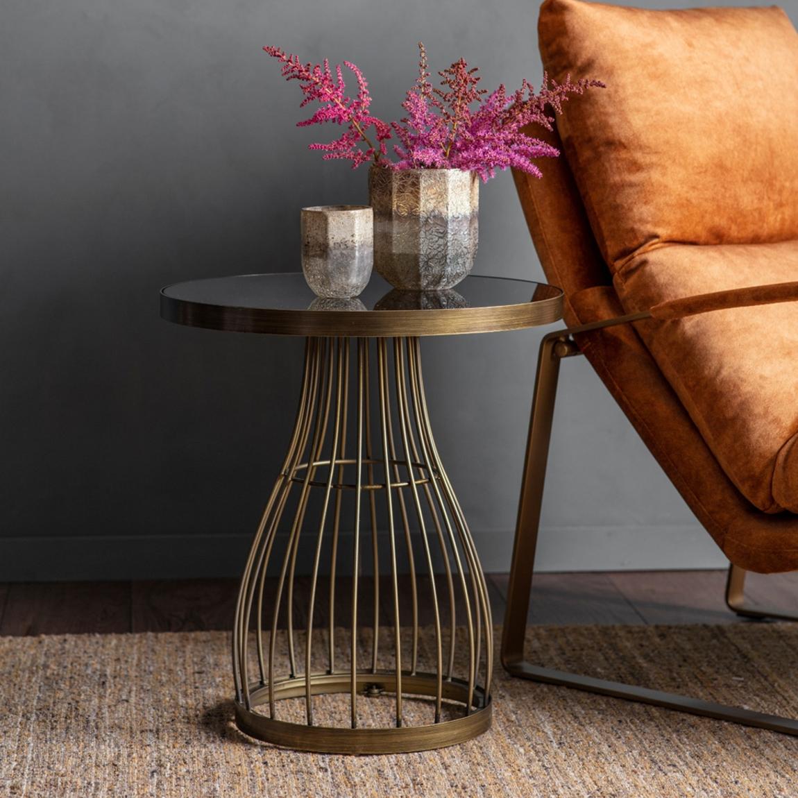 Southtown Side Table, Bronze main product photo