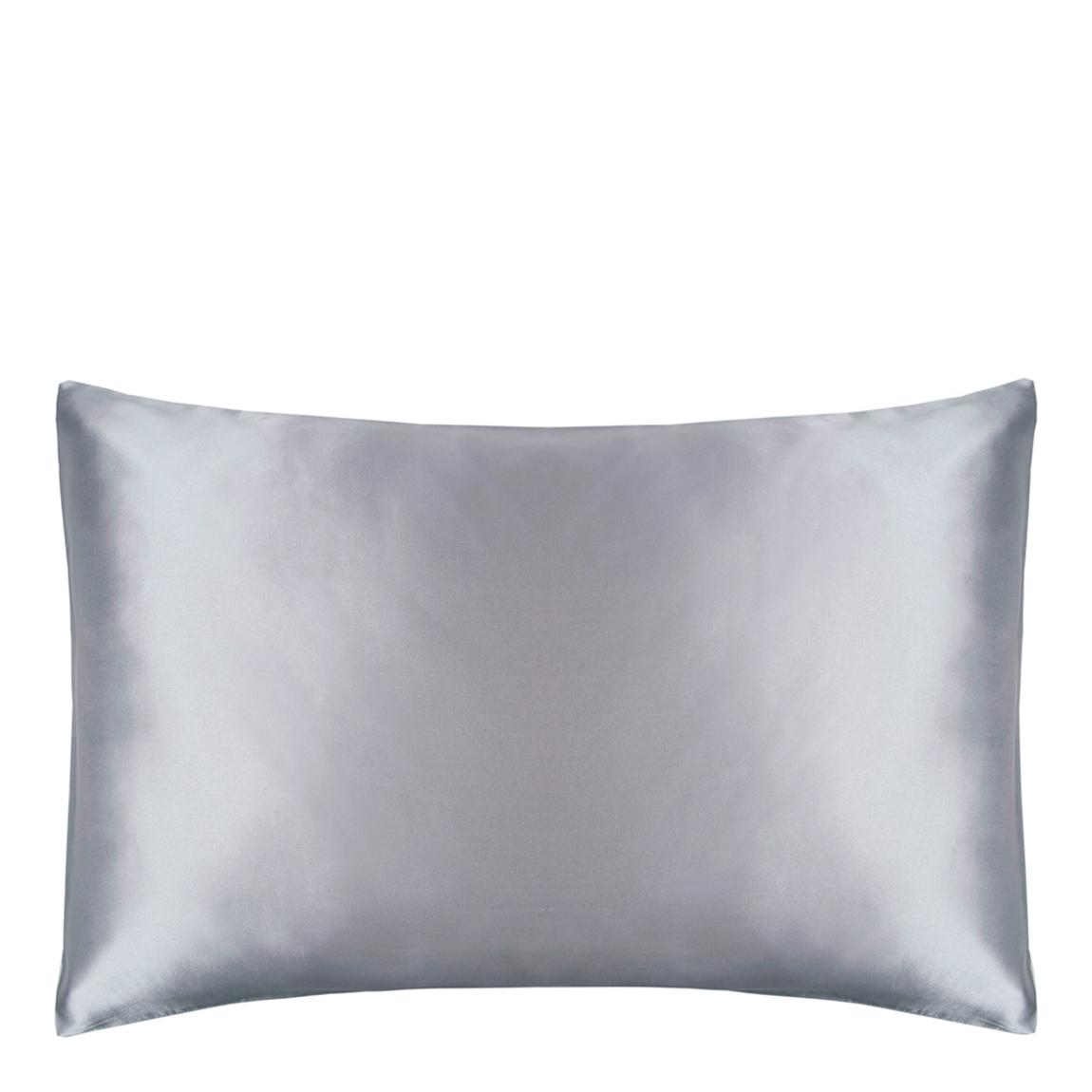 Mulberry Silk Pillowcase, Platinum main product photo