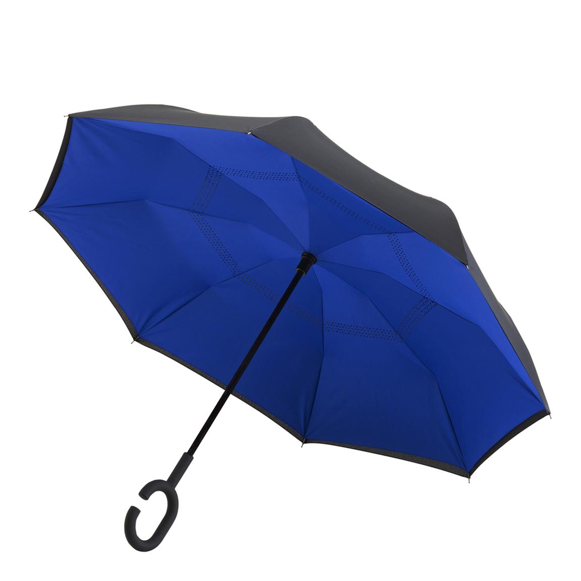 Black / Blue Reversible Umbrella main product photo