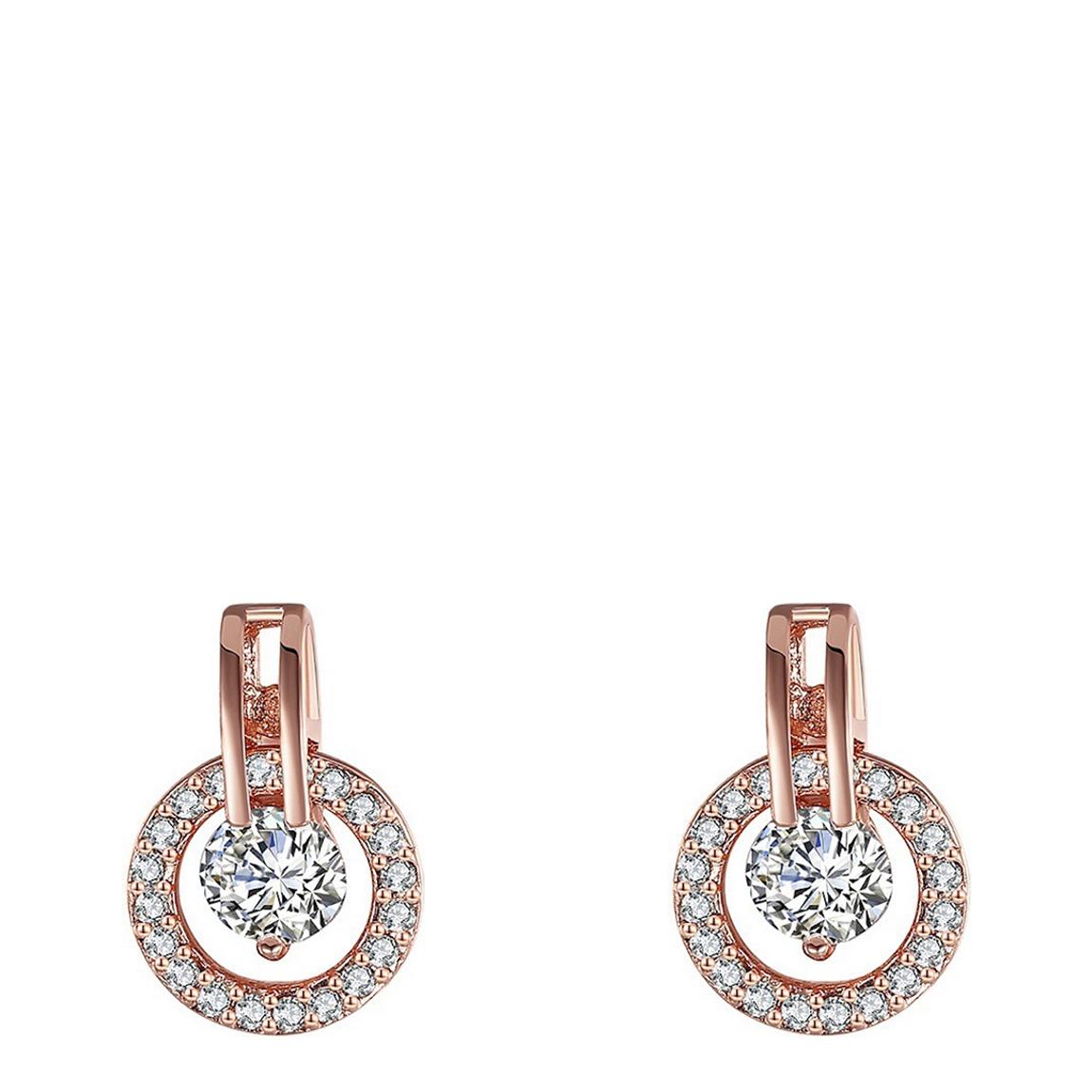 Swarovski Rose Gold Earrings main product photo
