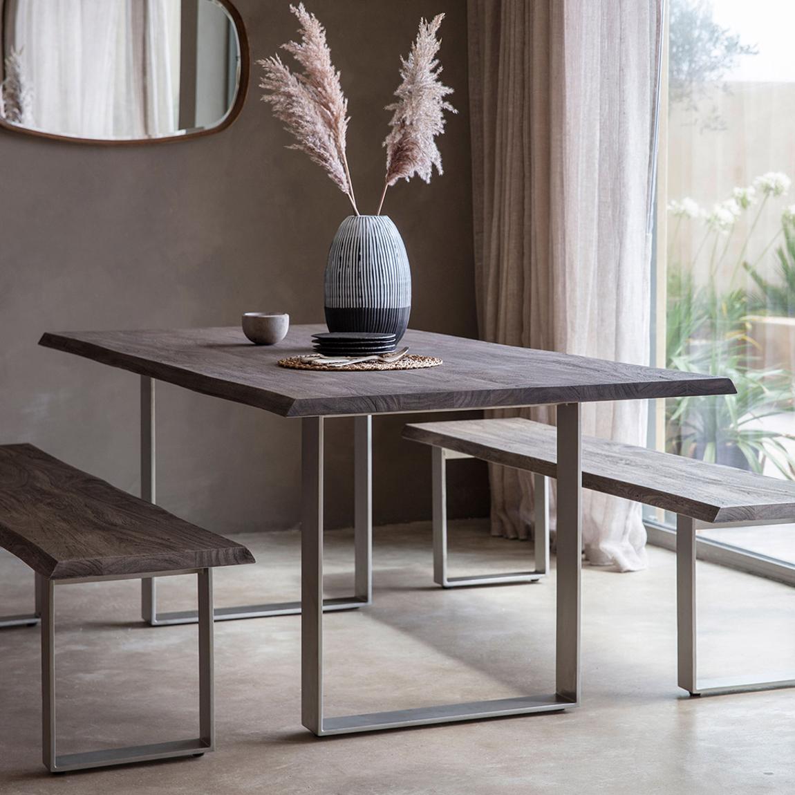 Viejo Dining Table, Grey main product photo