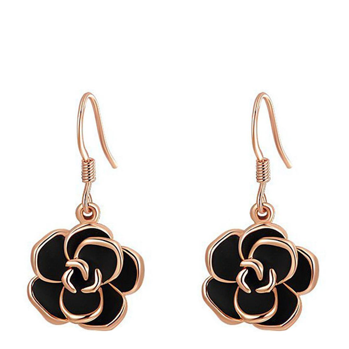 Rose Gold Plated Classic Earrings main product photo