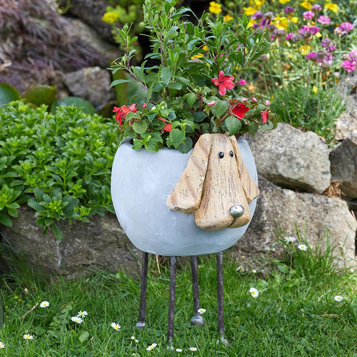 Woodstone Dog Planter main product photo
