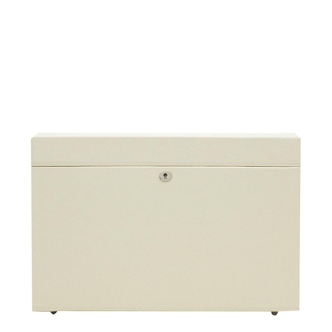 Cream London Large Leather Jewellery Box main product photo