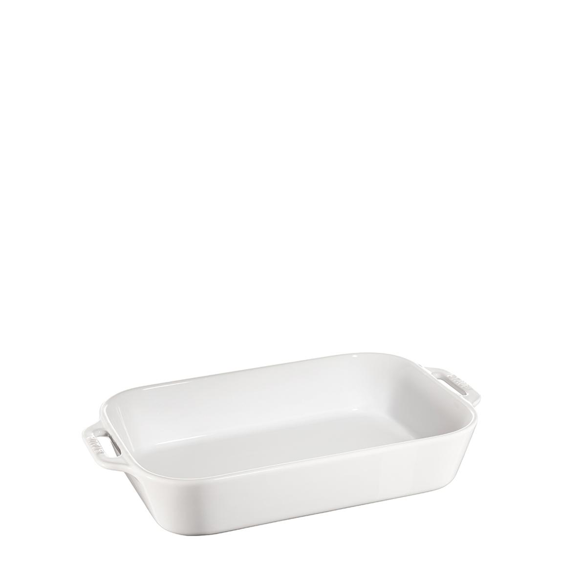Pure White Ceramic Oven Dish, 14x11cm main product photo