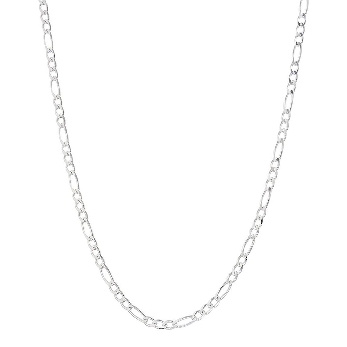 Silver Plated Figaro Necklace main product photo
