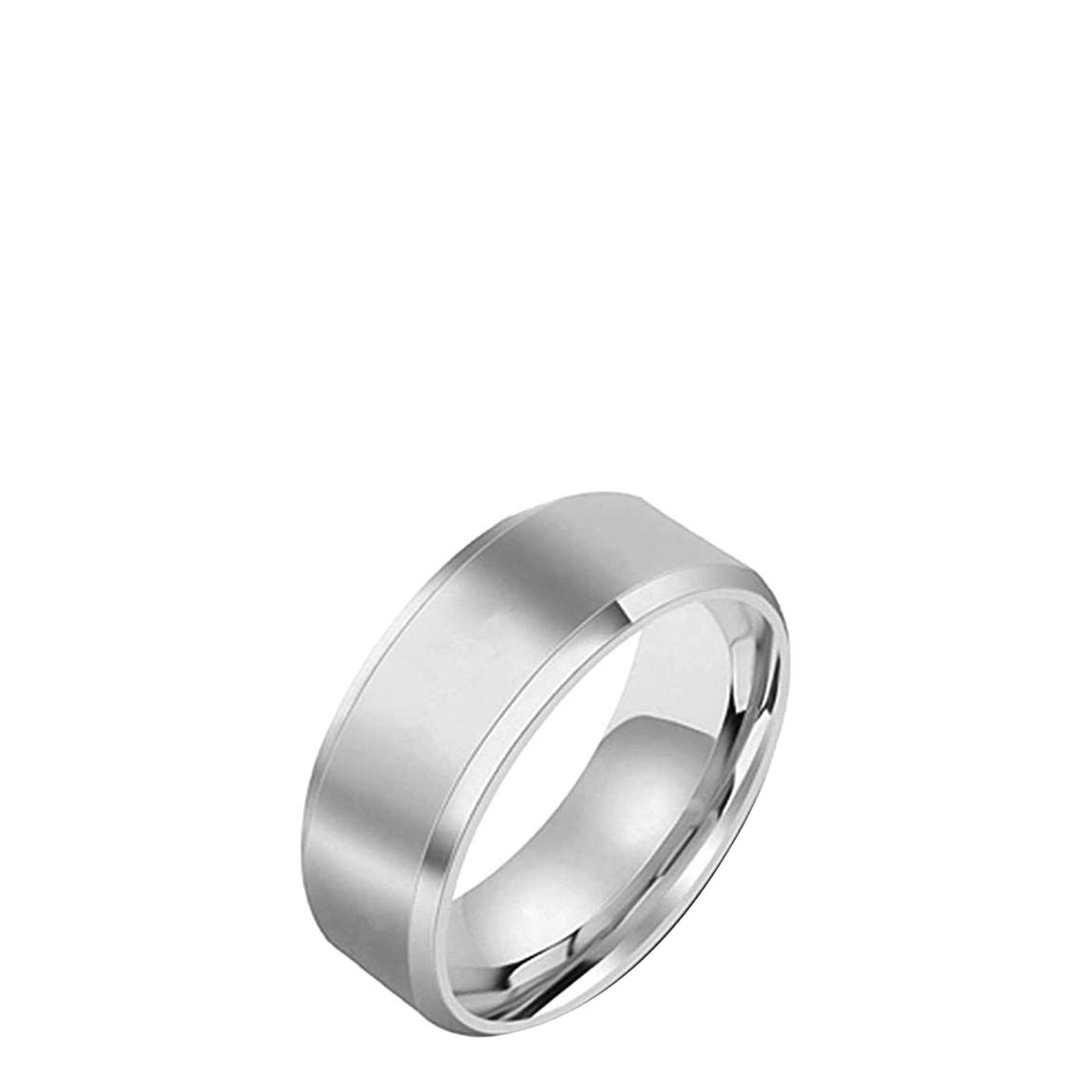 Silver Plated Band Ring main product photo