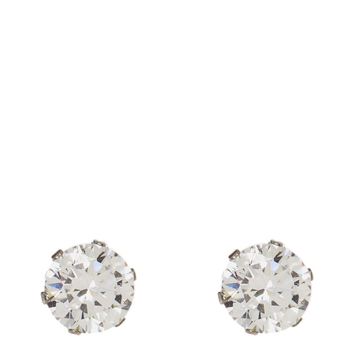 Silver Plated Cz Stud Earrings main product photo