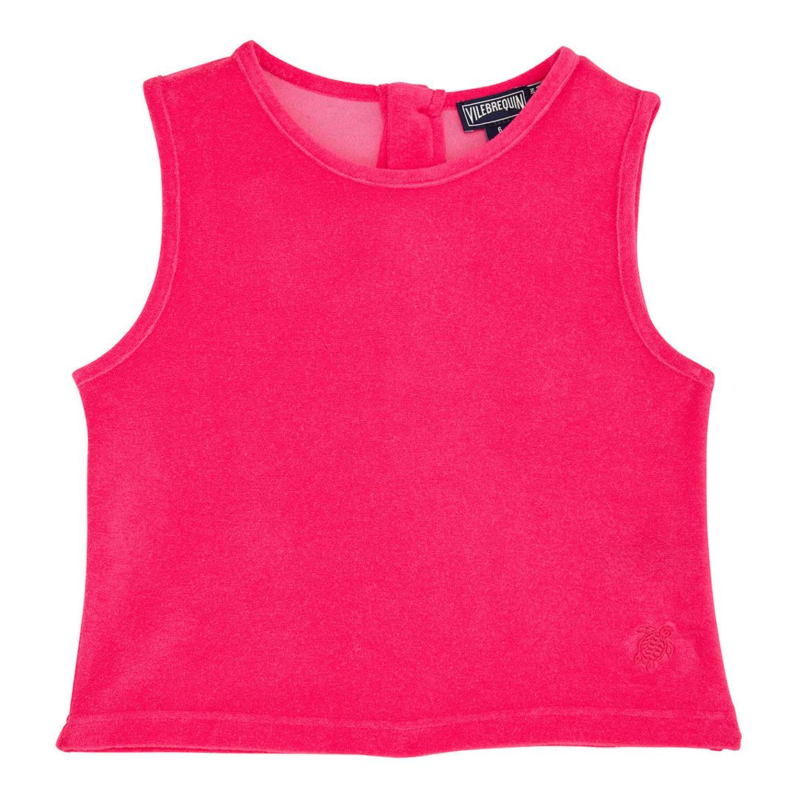 Girl's Chocking Pink Garance Tank Top main product photo