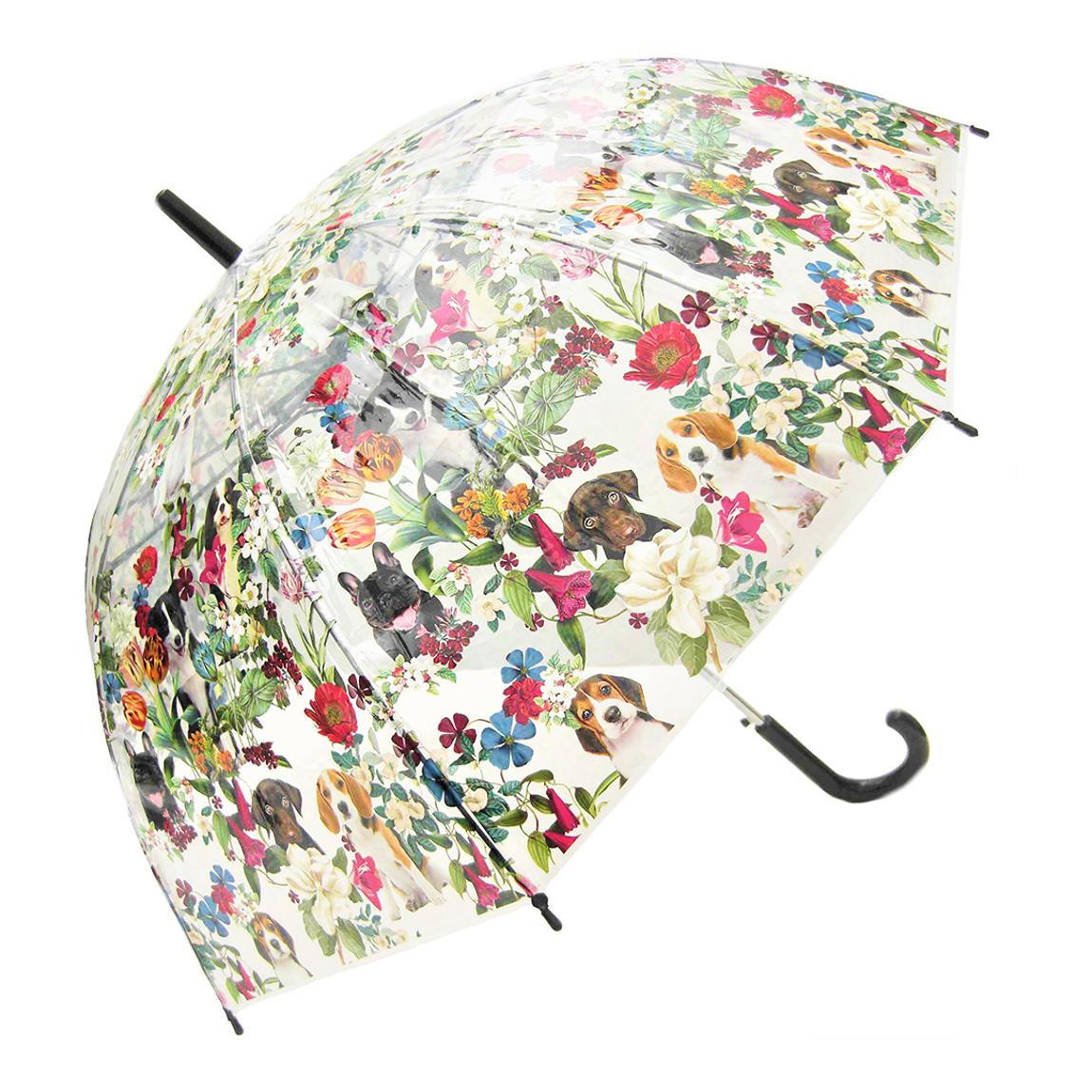 Multi Puppies Floral Garden Umbrella main product photo