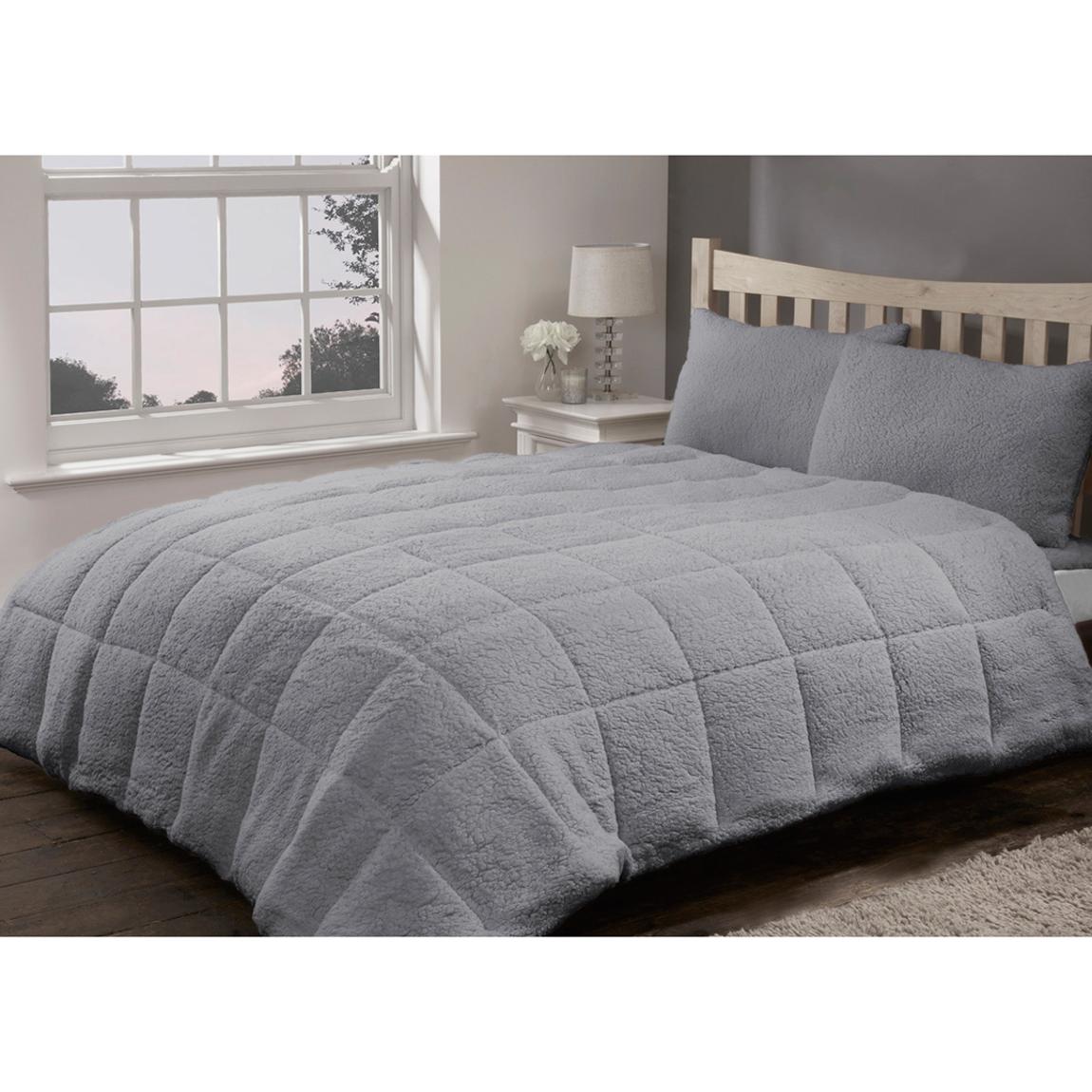 Teddy Bear King Duvet 13.5 Tog, Grey main product photo