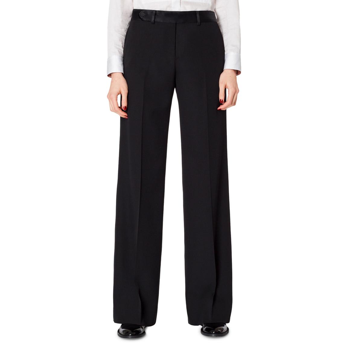 Black Wide Leg Trousers main product photo