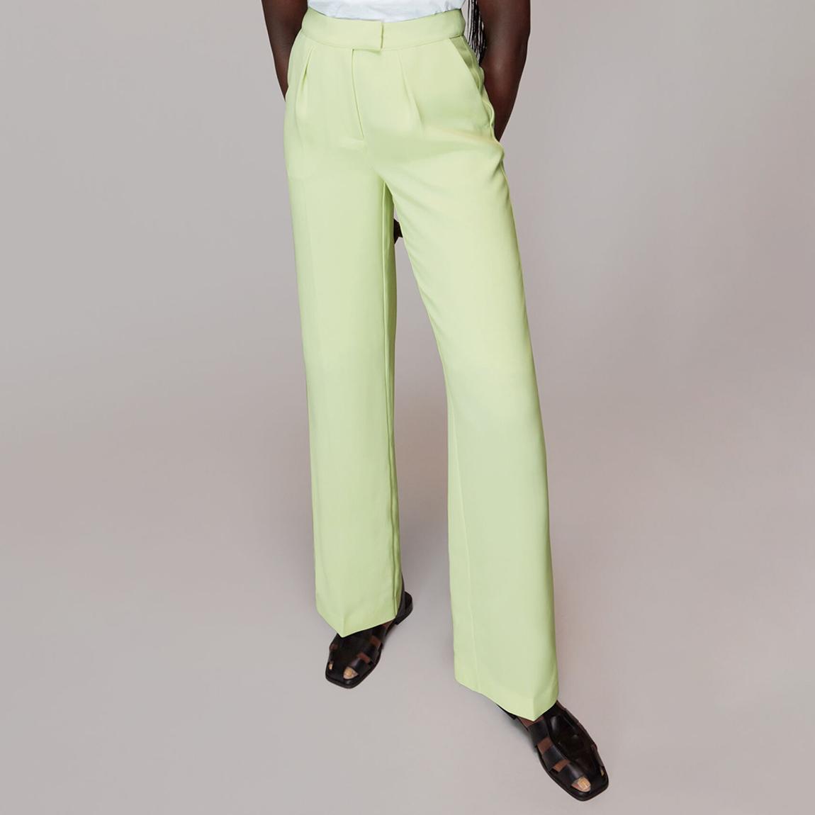 Lime Bella Pleated Front Trousers main product photo