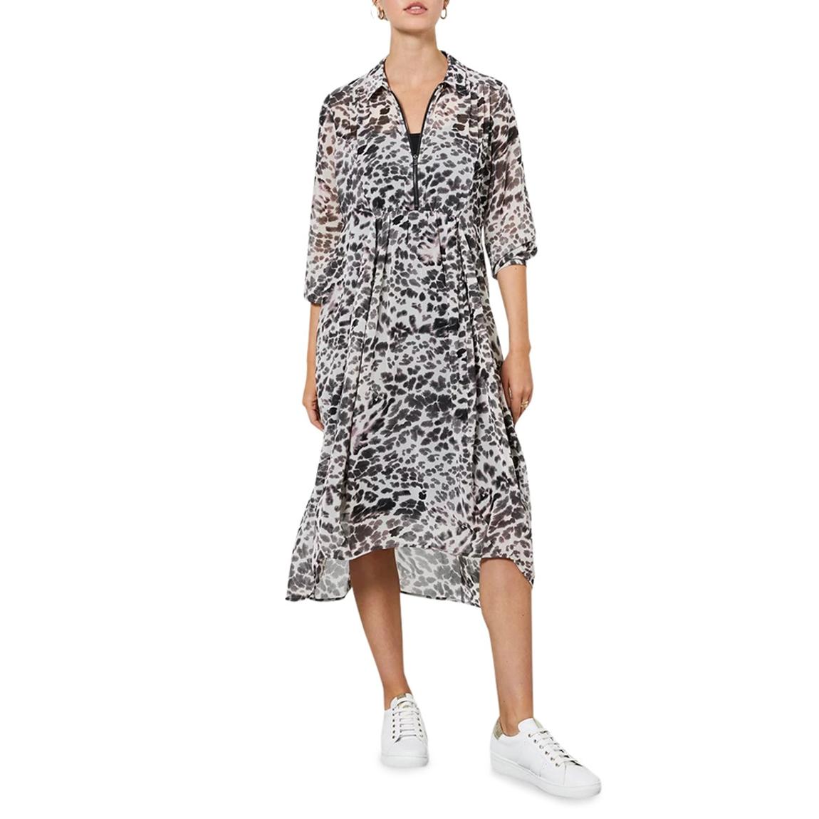 Amber Animal Cocoon Midi Dress main product photo