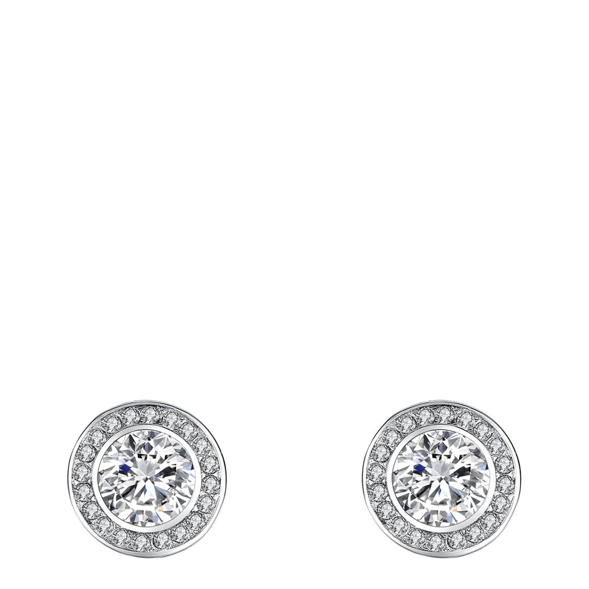 Silver Swarvoski Crystal Stud Earrings main product photo