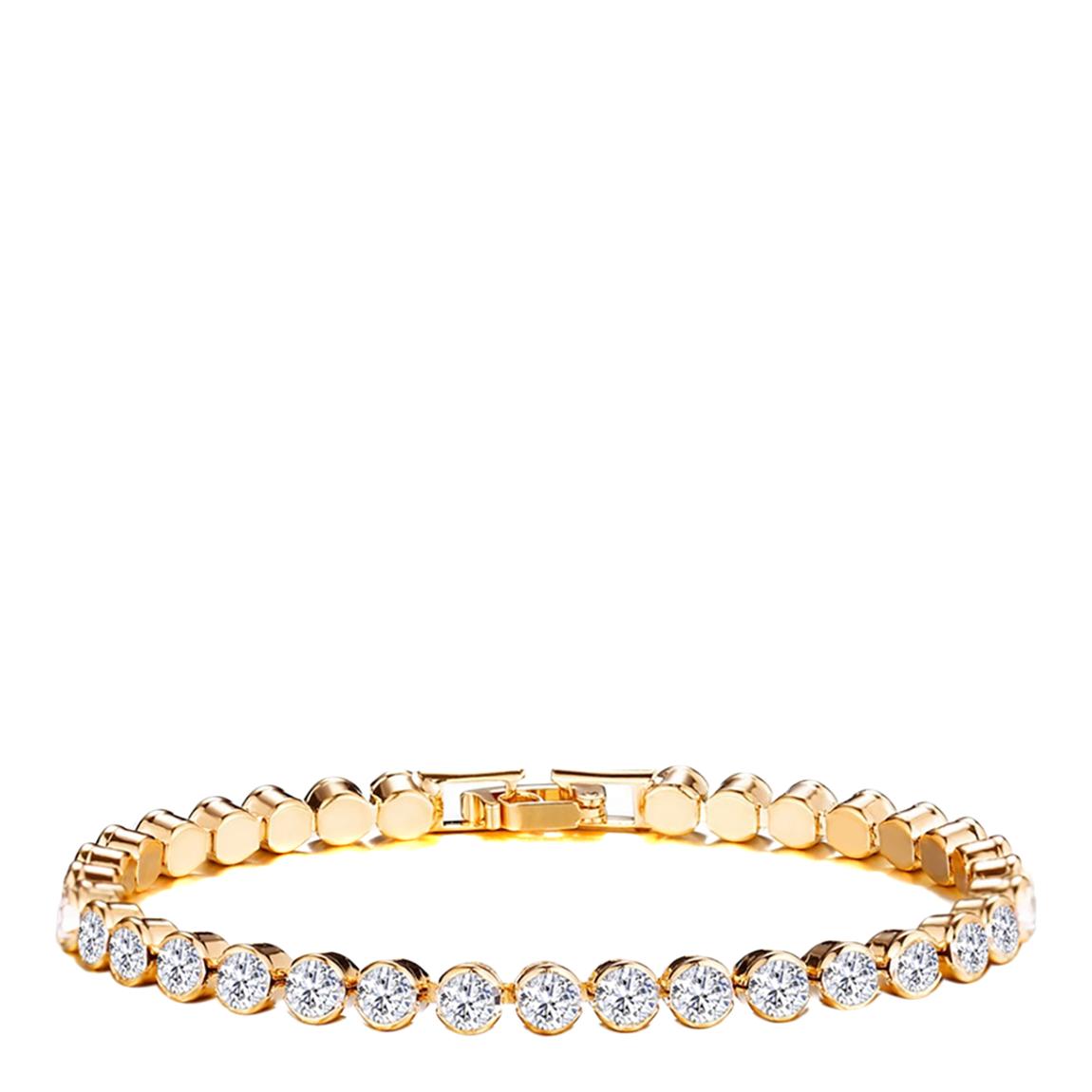 18K Gold Plated Tennis Bracelet main product photo