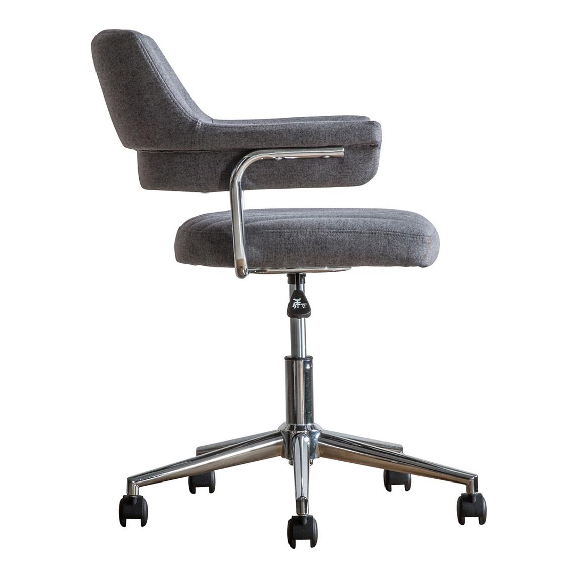 Torfield Swivel Chair, Charcoal main product photo