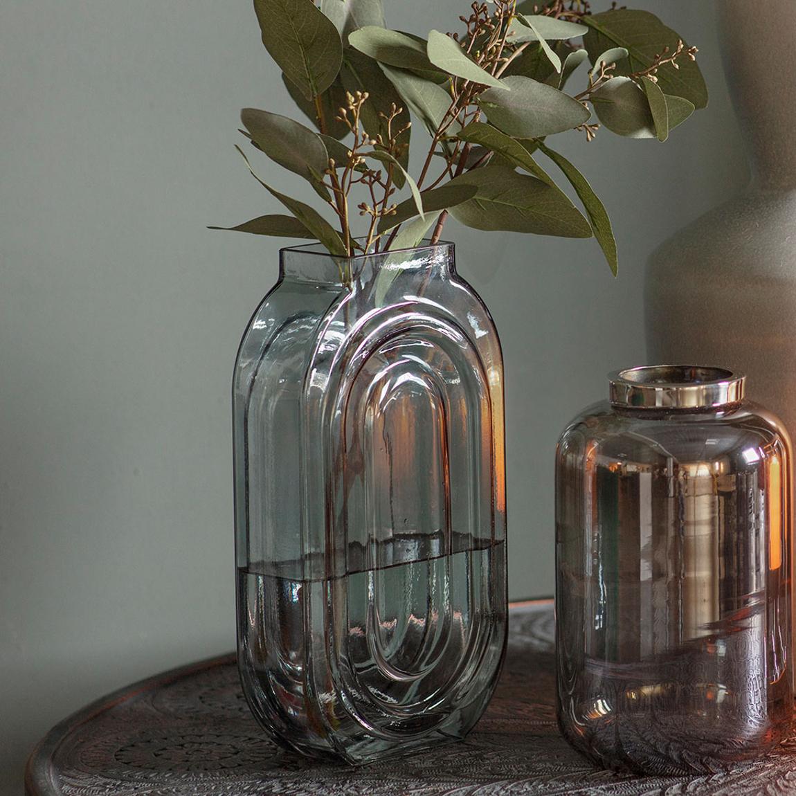 Attical Vase Grey 16cm main product photo