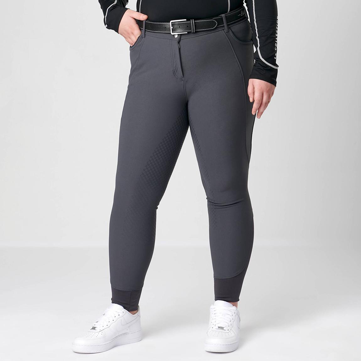 Grey Stretch Freya Breeches main product photo
