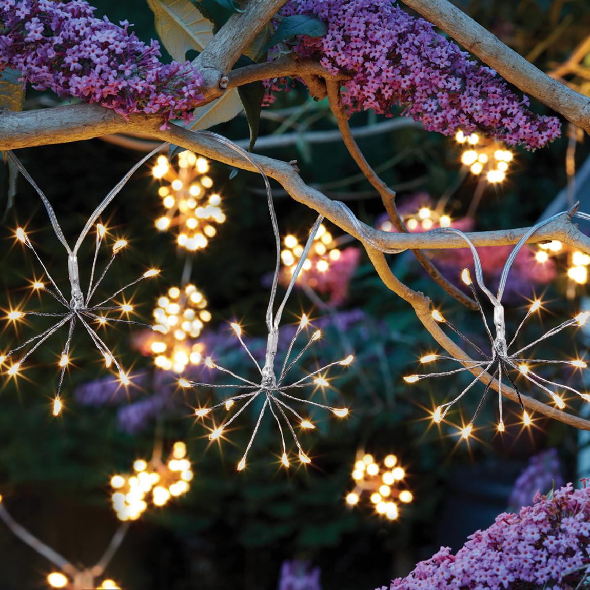 Set of 10 Solar Starburst Lights main product photo