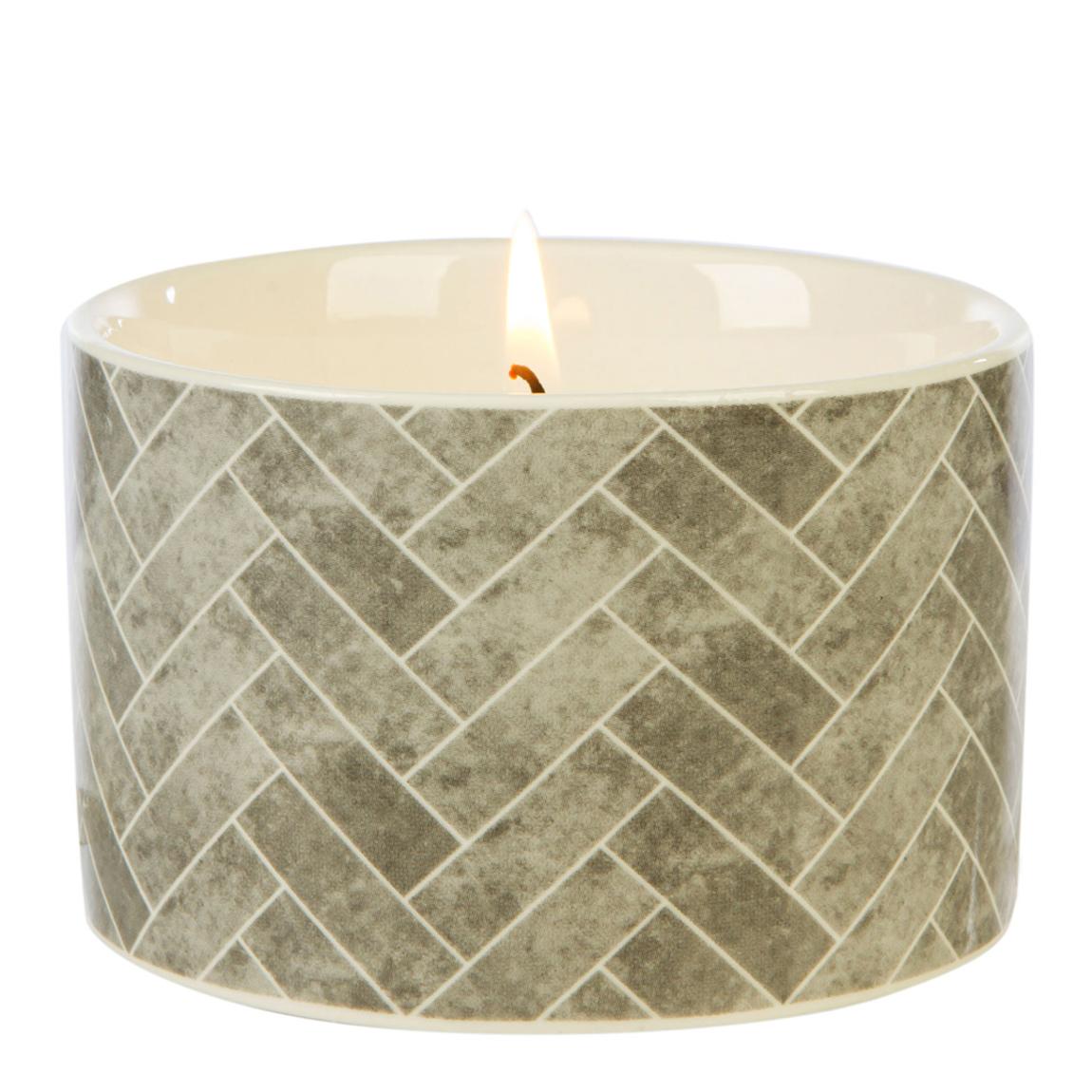 Ceramic Earl Grey & Vetivert 1 Wick Candle main product photo