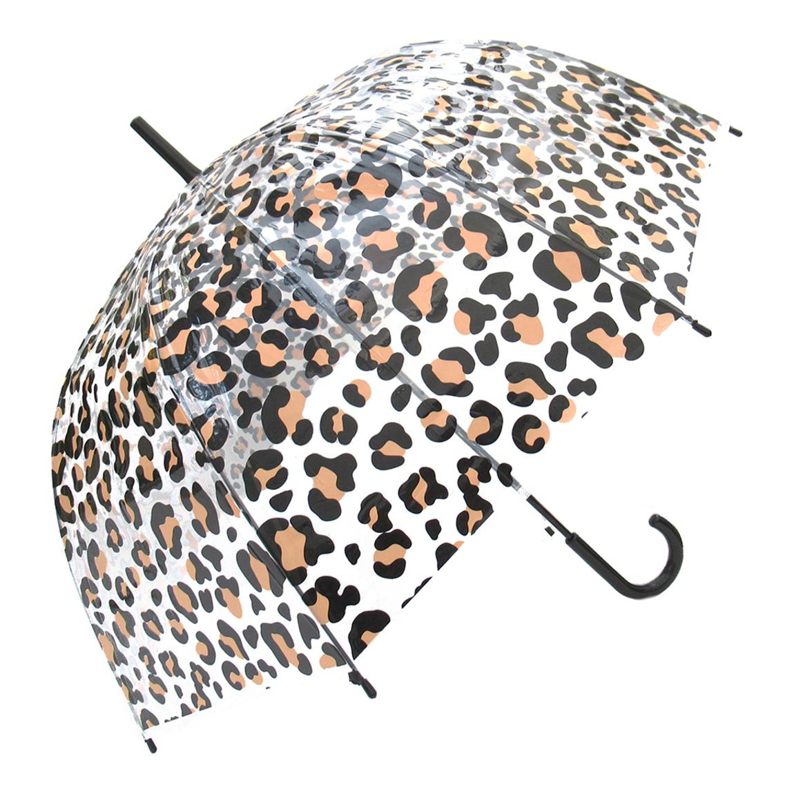 Black Brown Leopard Umbrella main product photo