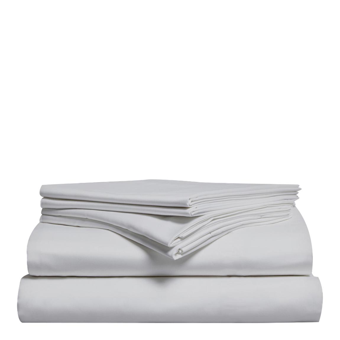 200TC Super King Flat Sheet, Grey main product photo