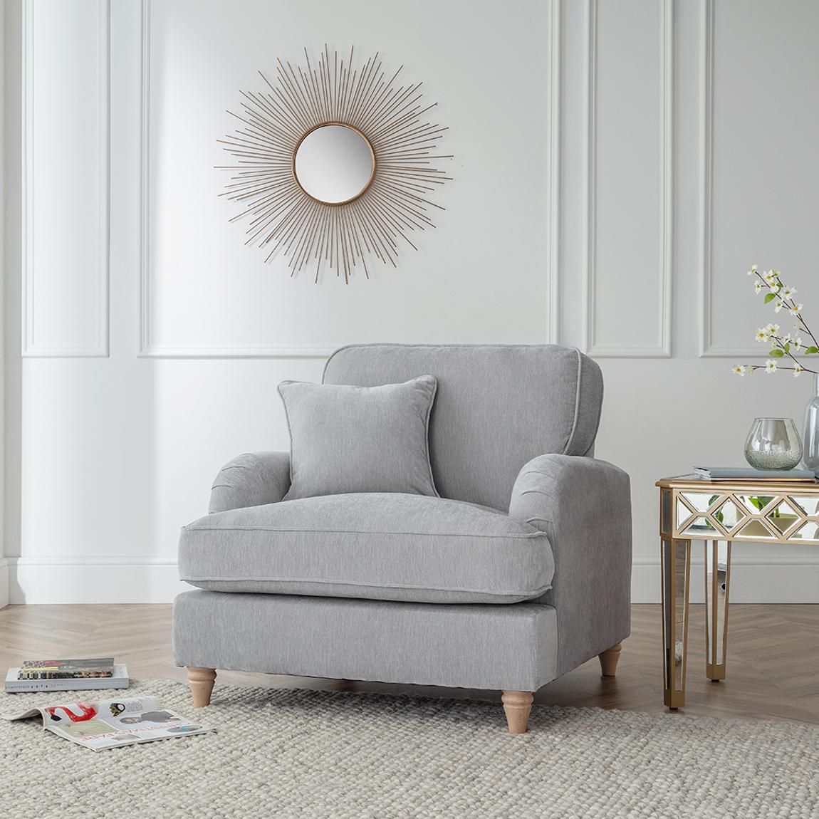 The Swift Armchair, Manhattan Ice main product photo