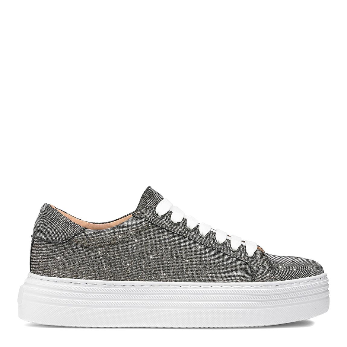 Silver Saturn Flatform Sneakers main product photo