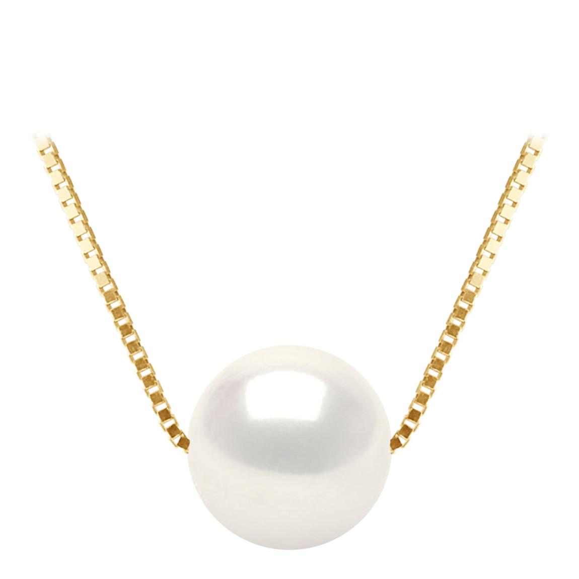 White Gold Freshwater Pearl Stud Earrings main product photo
