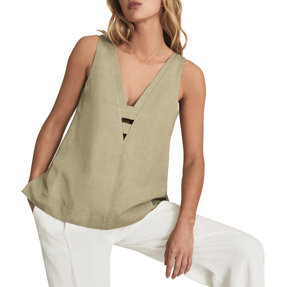 Khaki Emi Top main product photo