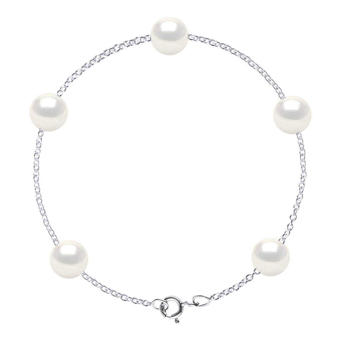White Freshwater Pearl Bracelet main product photo