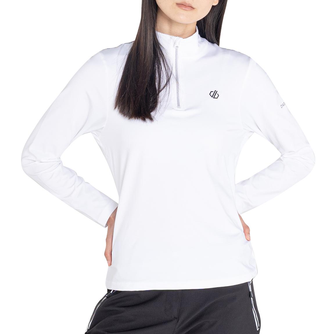White Lightweight Stretch Midlayer main product photo