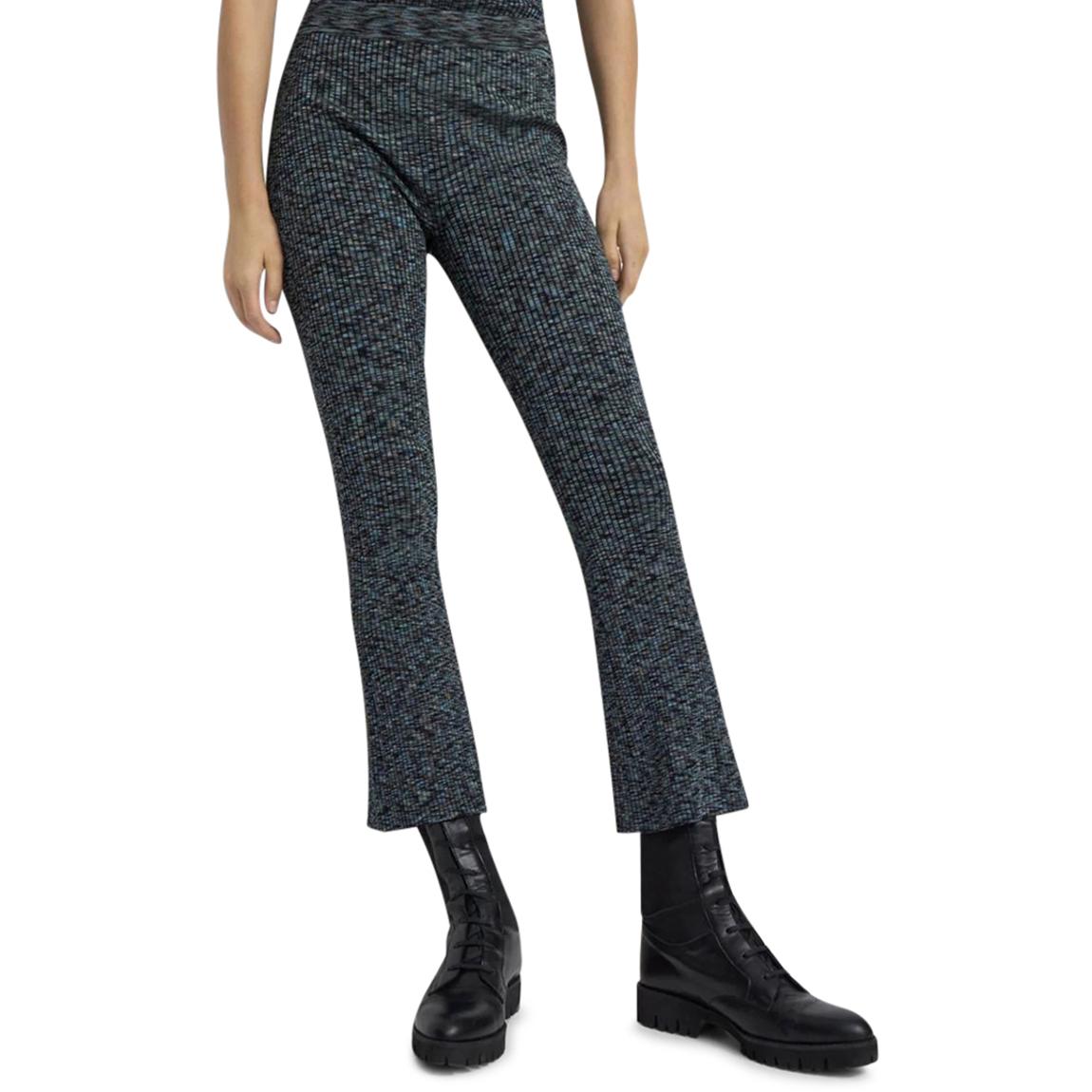 Black Ribbed Kick Pants main product photo