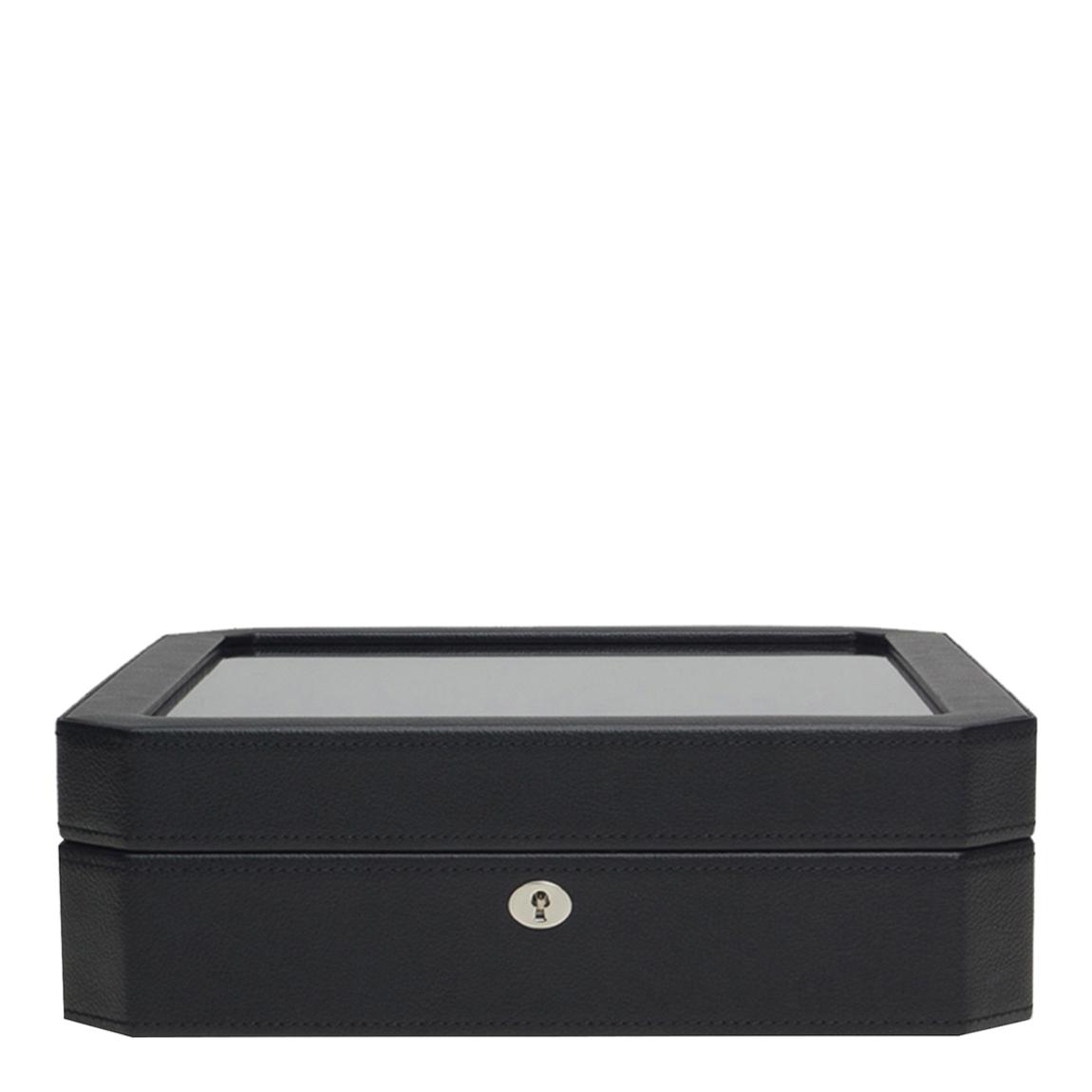 Black Windsor Vegan Leather 15 Piece Watch Box main product photo