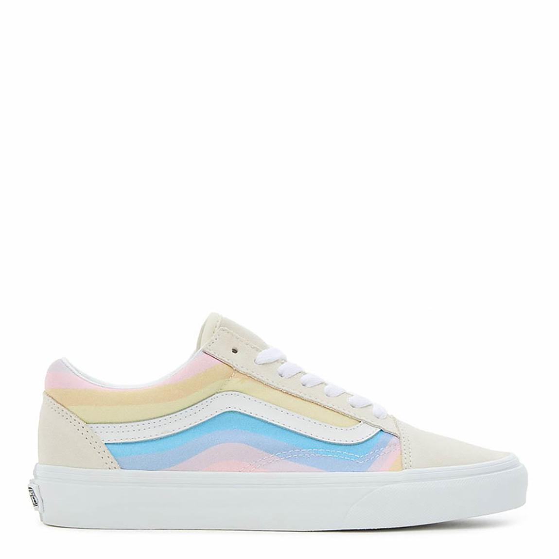 Women Pastel Marshmallow Multi UA Old Skool Trainers main product photo