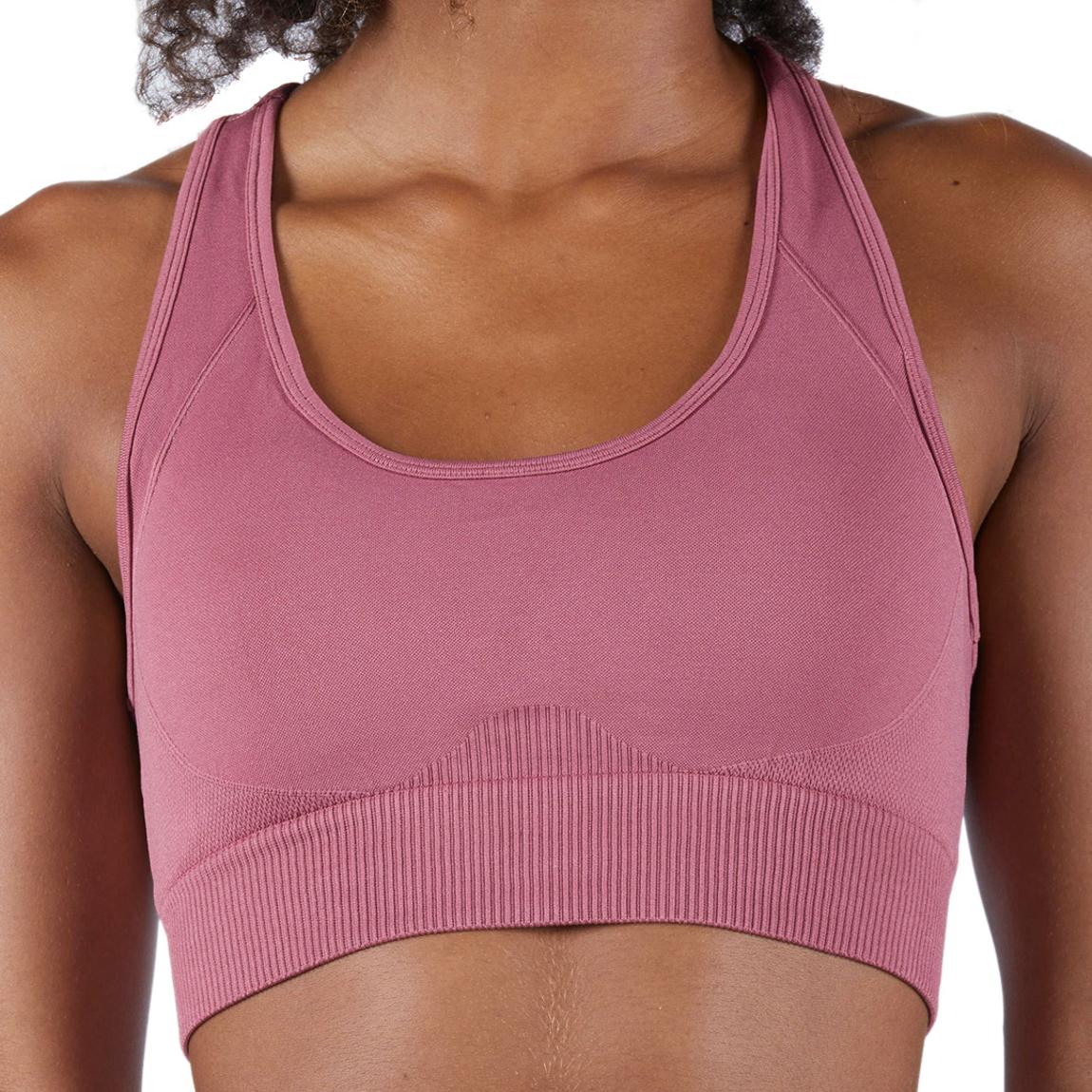 Pink Elisa Sports Bra main product photo
