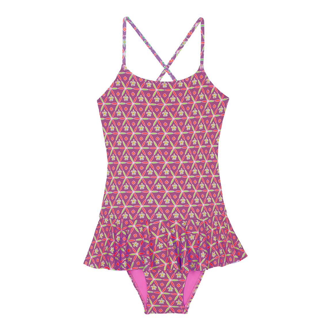 Girls Pink Grilly Swimsuit main product photo