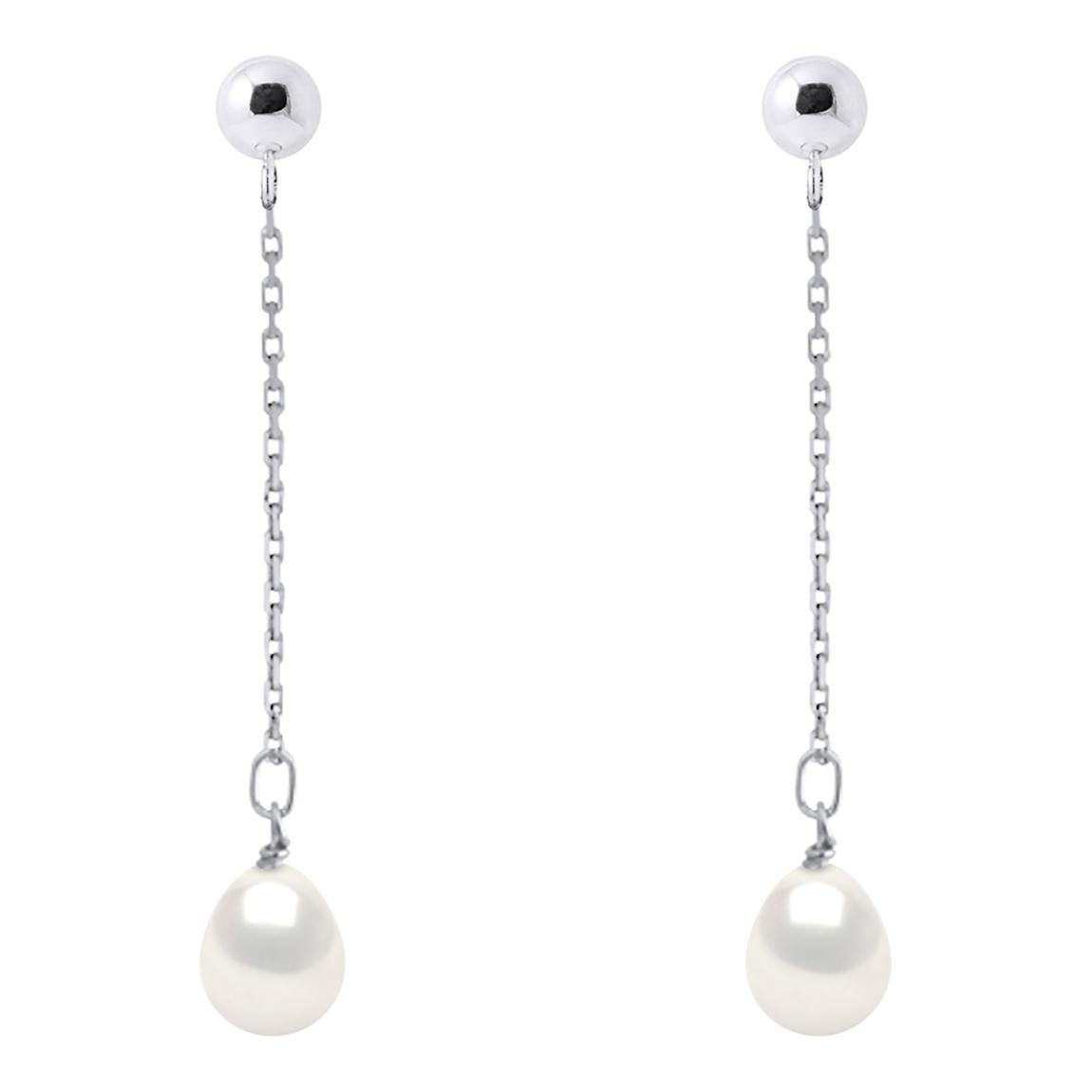 Natural White Pearl Necklace main product photo