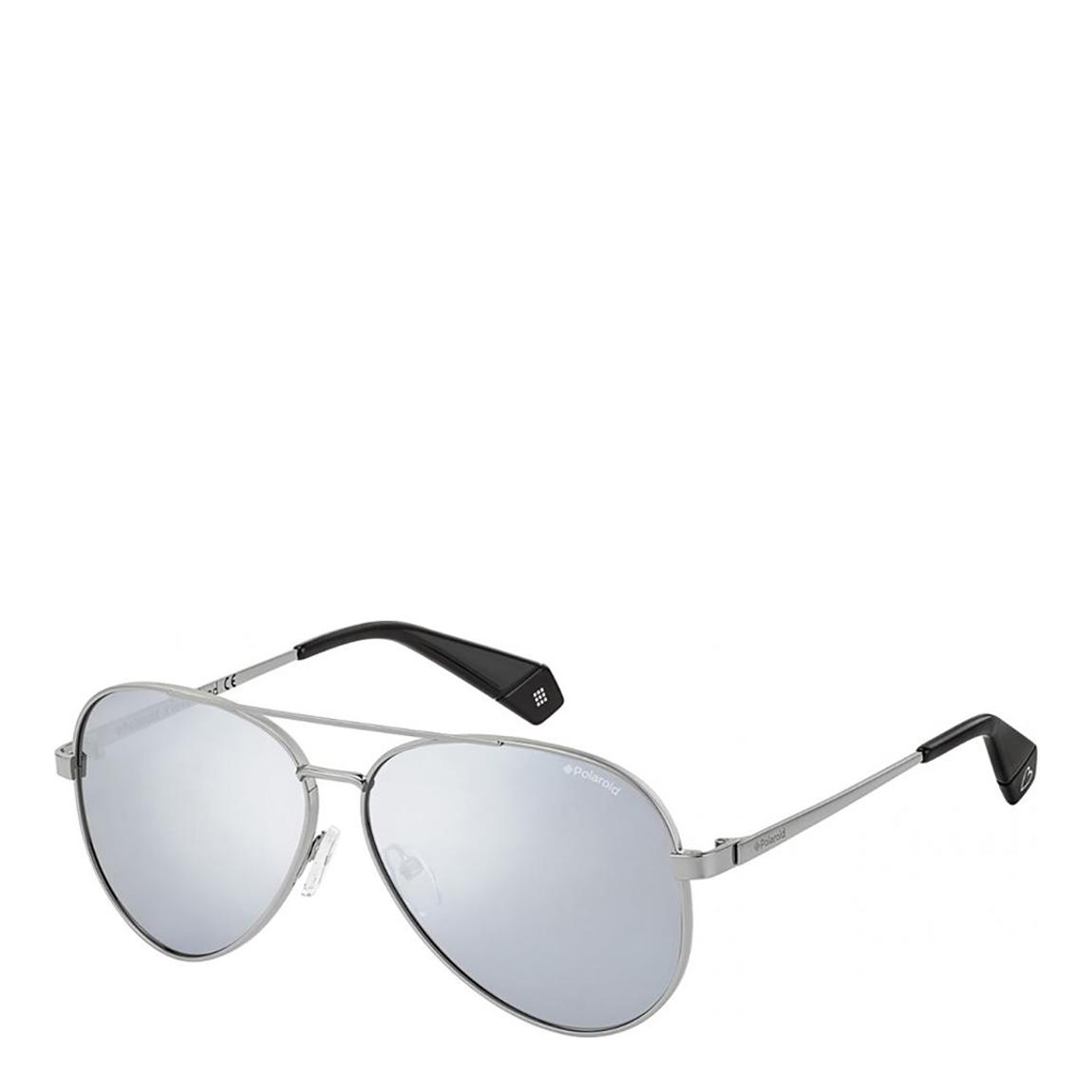 Women's Silver Polaroid Sunglasses 61mm main product photo